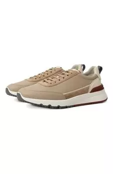 Кожаные кроссовки Brunello Cucinelli