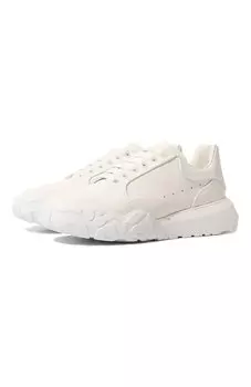 Кожаные кроссовки Court Trainer Alexander McQueen