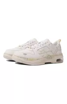 Кожаные кроссовки Drake Premiata