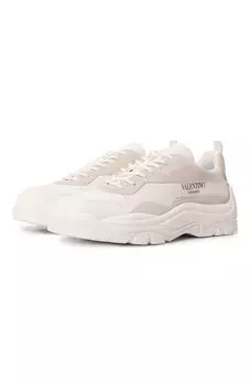 Кожаные кроссовки Gumboy Valentino