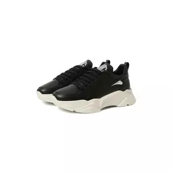 Кожаные кроссовки Roberto Cavalli