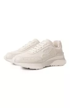 Кожаные кроссовки Sprinter Runner Alexander McQueen