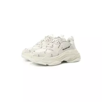 Кожаные кроссовки Triple S Balenciaga