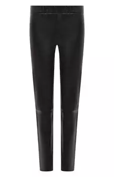 Кожаные легинсы Max&Moi