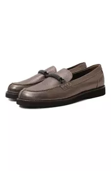 Кожаные лоферы Brunello Cucinelli