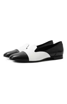 Кожаные лоферы Giorgio Armani