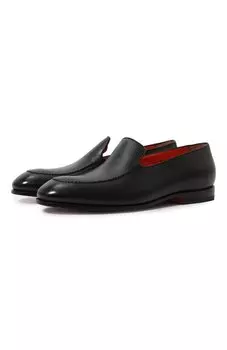 Кожаные лоферы Santoni