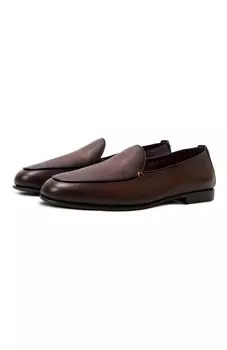 Кожаные лоферы Vibe Santoni