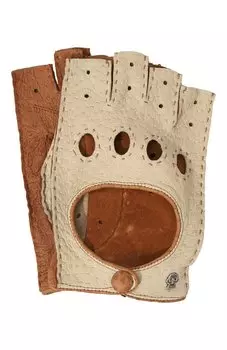 Кожаные митенки Roeckl