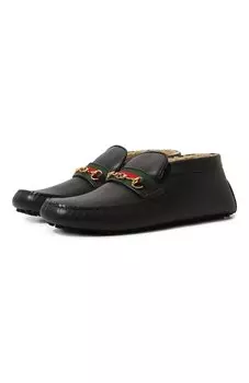Кожаные мокасины Gucci