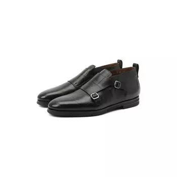 Кожаные монки Santoni