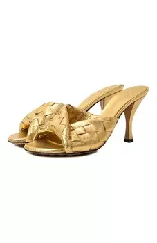 Кожаные мюли Blink Bottega Veneta