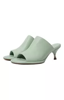 Кожаные мюли Carmen Erika Cavallini