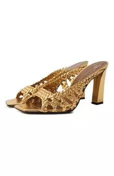 Кожаные мюли Gz Mya Cage 90 Giuseppe Zanotti Design