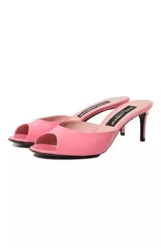 Кожаные мюли Keira Dolce & Gabbana