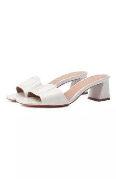 Кожаные мюли Santoni