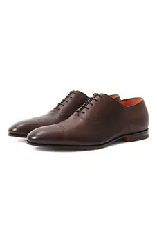 Кожаные оксфорды Levante Santoni