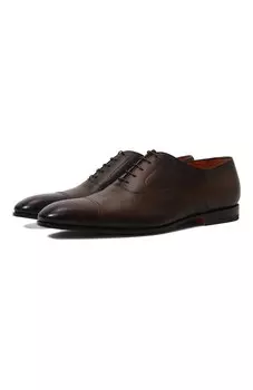 Кожаные оксфорды Levante Santoni
