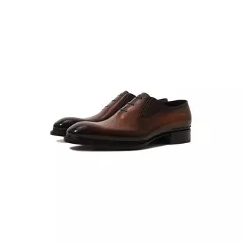 Кожаные оксфорды Santoni