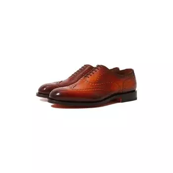 Кожаные оксфорды Santoni