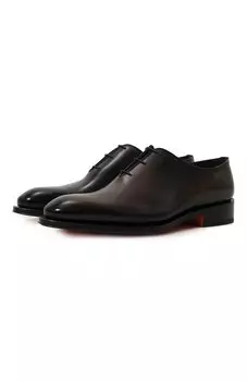 Кожаные оксфорды Santoni