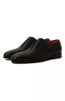 Кожаные оксфорды Santoni