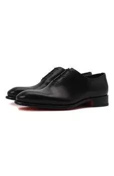 Кожаные оксфорды Santoni