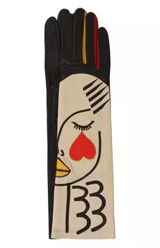 Кожаные перчатки Agnelle