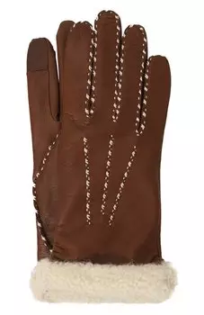 Кожаные перчатки Agnelle