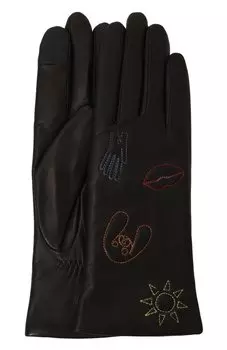Кожаные перчатки Agnelle