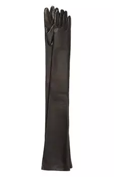 Кожаные перчатки Alberta Ferretti