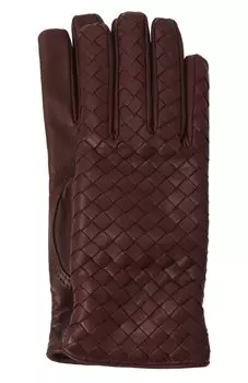 Кожаные перчатки Bottega Veneta