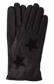 Кожаные перчатки Emporio Armani