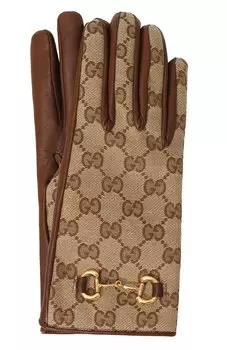 Кожаные перчатки Gucci