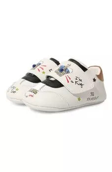 Кожаные пинетки Dolce & Gabbana