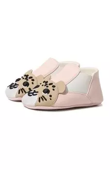 Кожаные пинетки Dolce & Gabbana