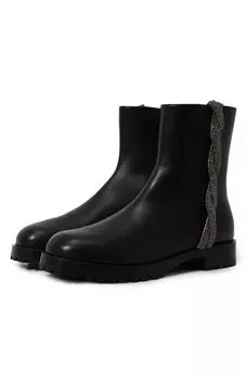 Кожаные полусапоги Anouk Block Rodo