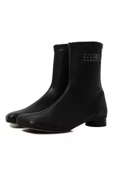 Кожаные полусапоги MM6