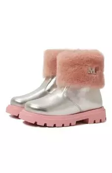 Кожаные полусапоги Monnalisa