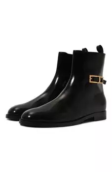 Кожаные полусапоги Sergio Rossi