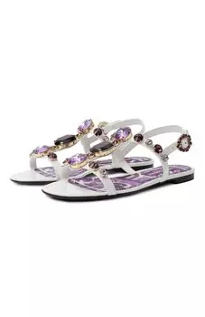 Кожаные сандалии Bianca Dolce & Gabbana