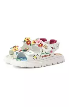 Кожаные сандалии Dolce & Gabbana