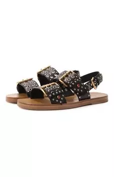 Кожаные сандалии Gucci