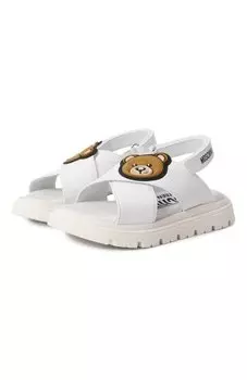 Кожаные сандалии Moschino