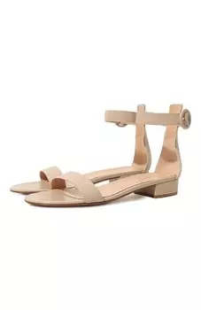 Кожаные босоножки Portofino Gianvito Rossi