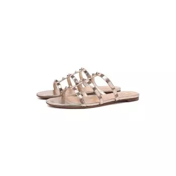 Кожаные сандалии Rockstud Valentino