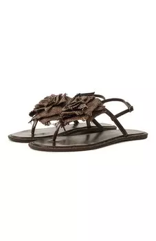 Кожаные сандалии Rose Le Silla