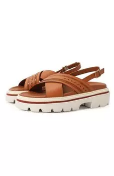 Кожаные сандалии Santoni