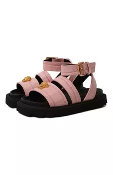 Кожаные сандалии Versace