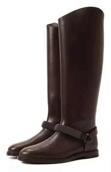 Кожаные сапоги Brunello Cucinelli